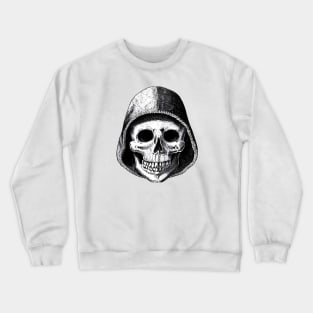 Hooded skull Crewneck Sweatshirt